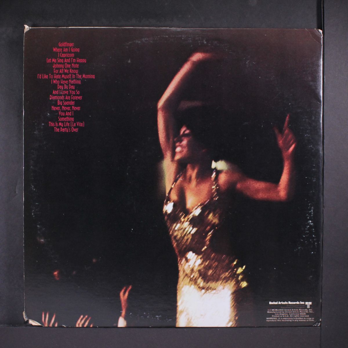 live at carnegie hall by SHIRLEY BASSEY