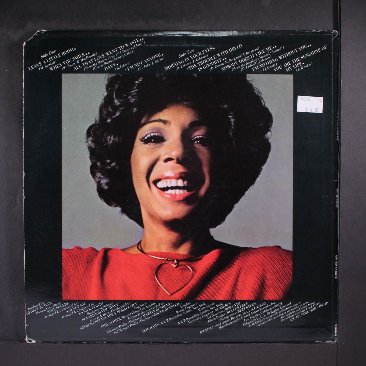 nobody does it like me by SHIRLEY BASSEY