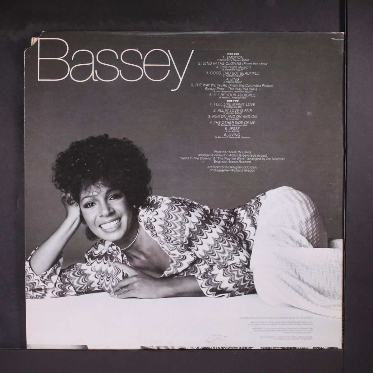 good, bad but beautiful by SHIRLEY BASSEY