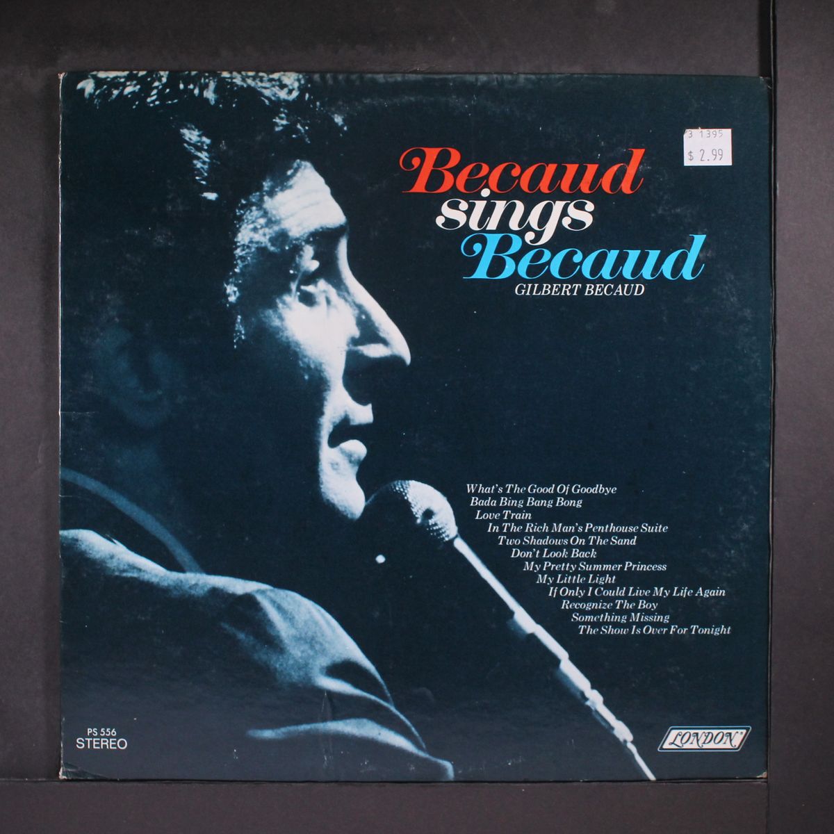 becaud sings becaud by GILBERT BECAUD