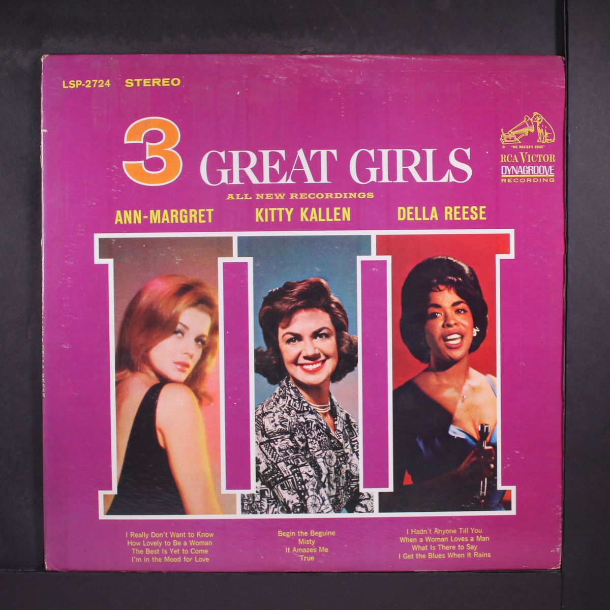3 great girls by ANN-MARGRET, KITTY KALLEN, DELLA REESE