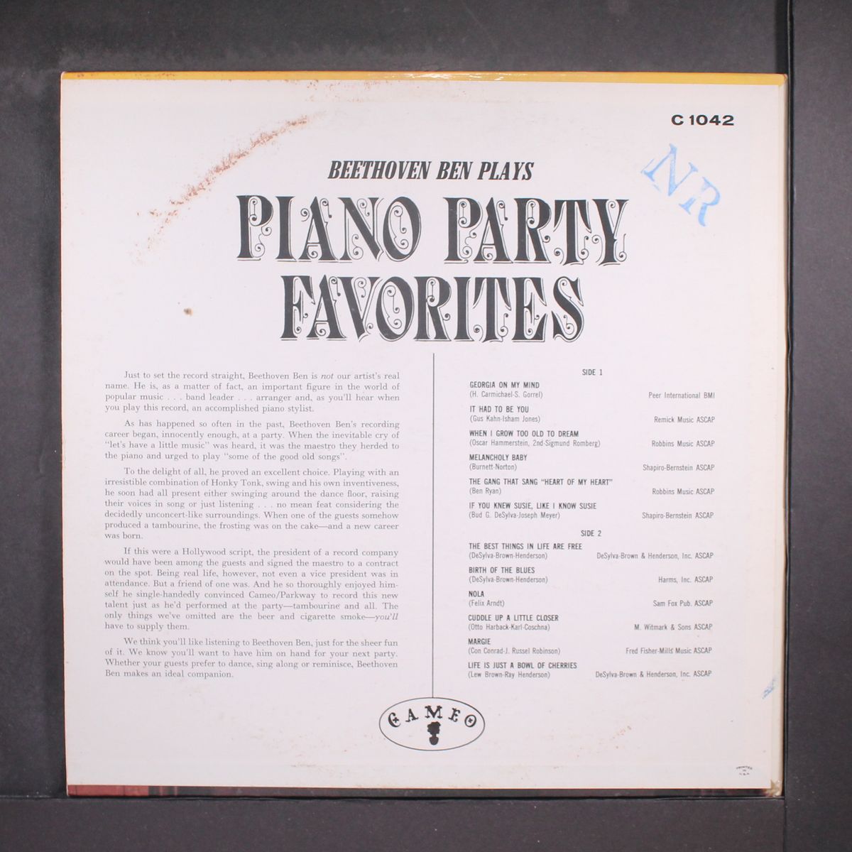 piano party favorites by BEETHOVEN BEN