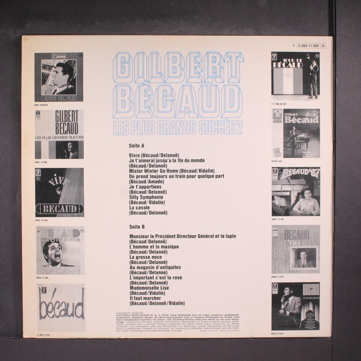 les plus grands succes 2 by GILBERT BECAUD