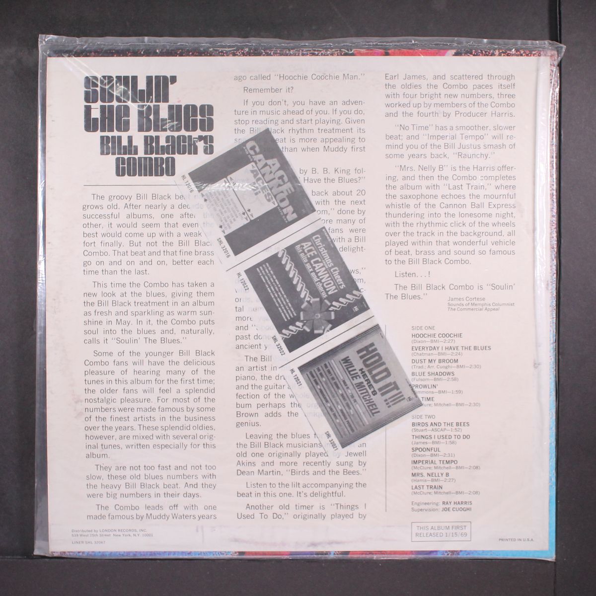 soulin' the blues by BILL BLACK'S COMBO