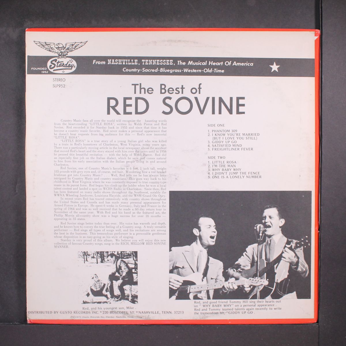 best of by RED SOVINE