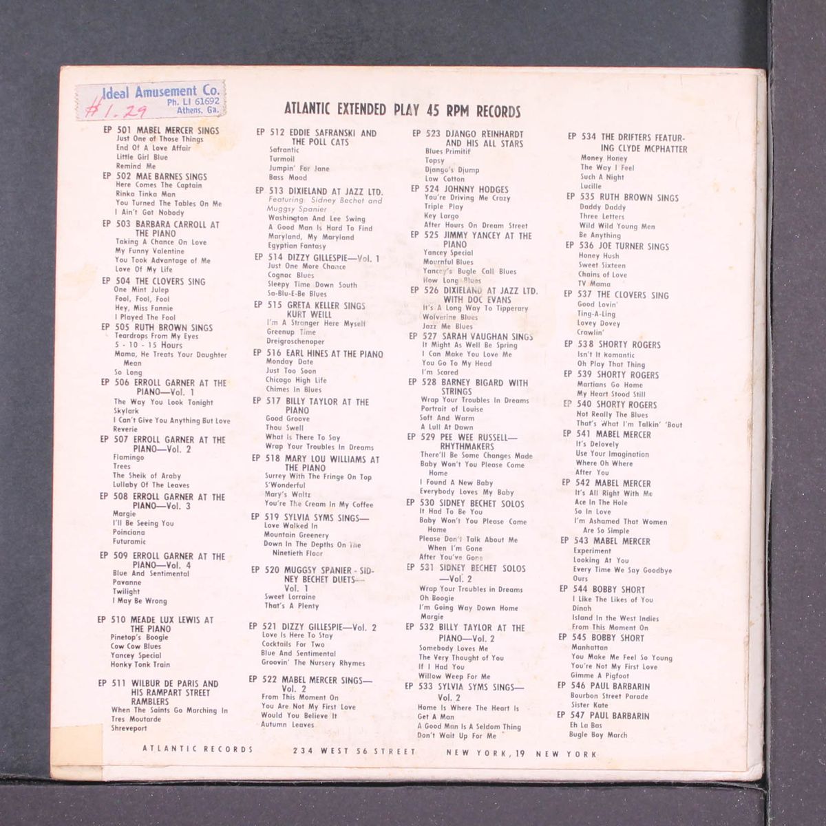 sings by RUTH BROWN