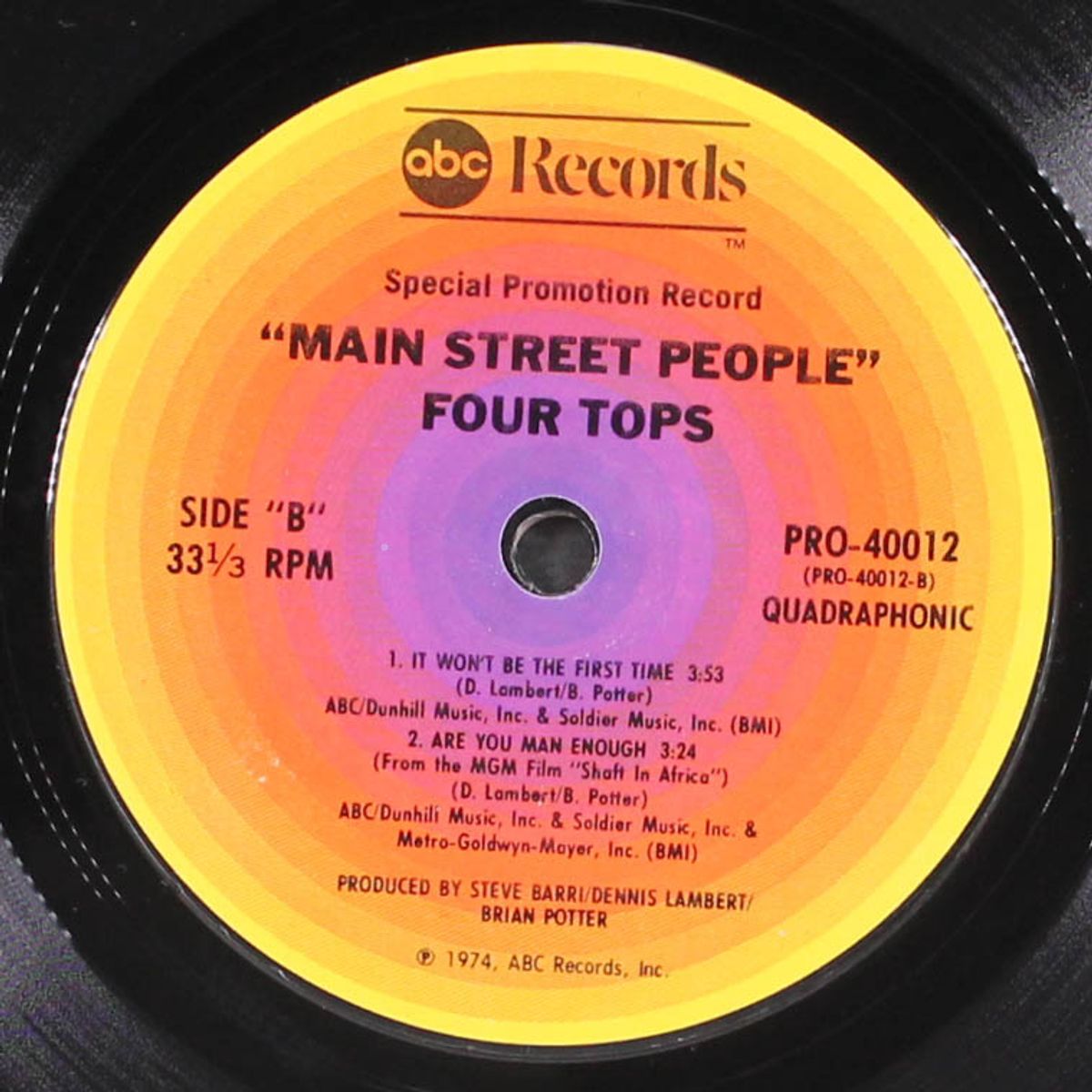 main street people by FOUR TOPS