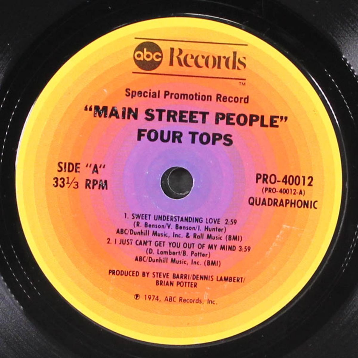 main street people by FOUR TOPS