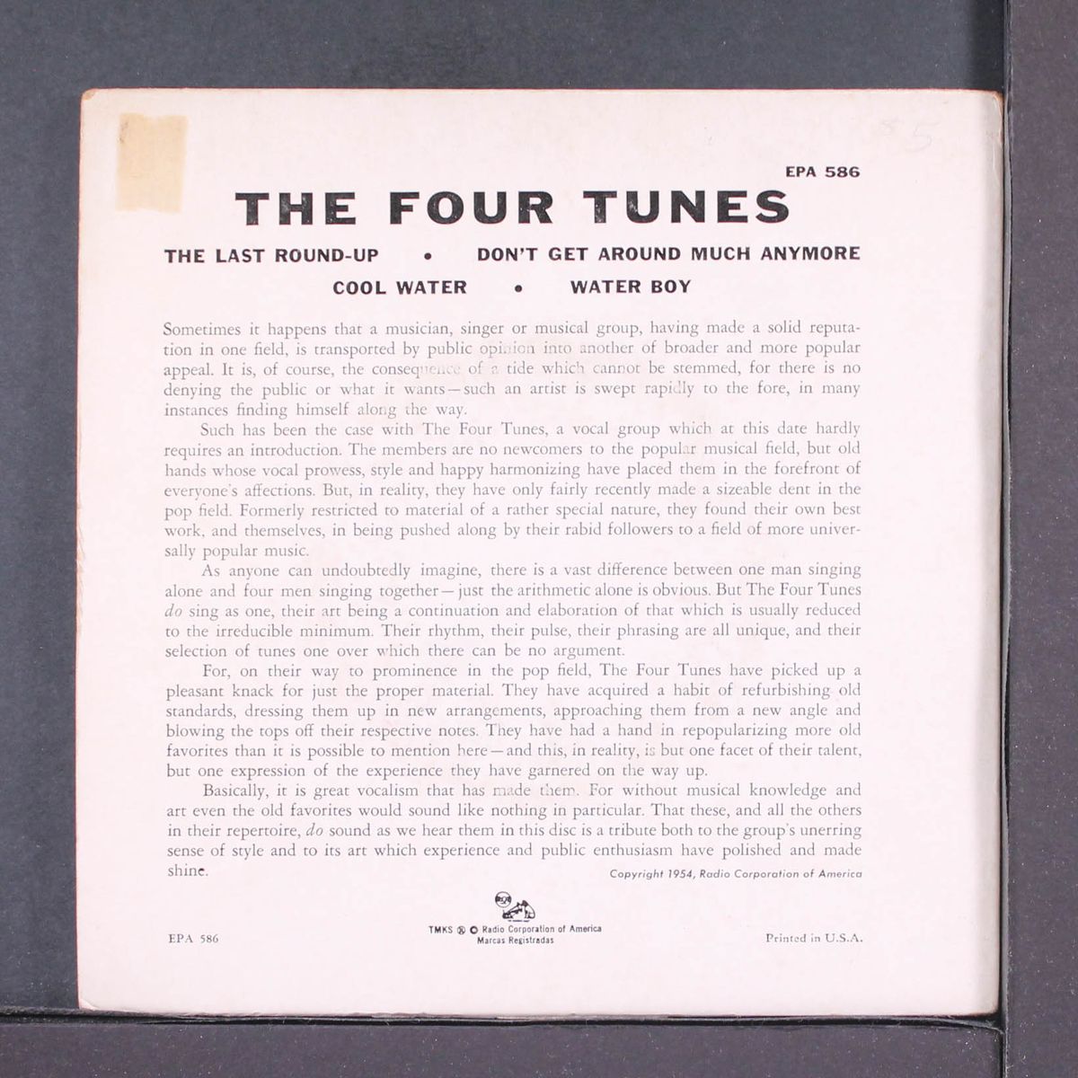 the last round up by FOUR TUNES