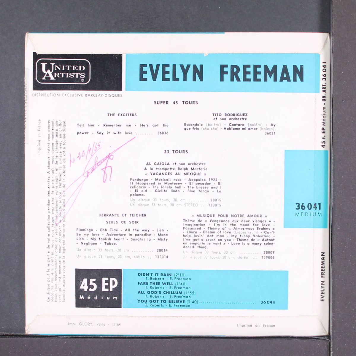 didn't it rain by EVELYN FREEMAN