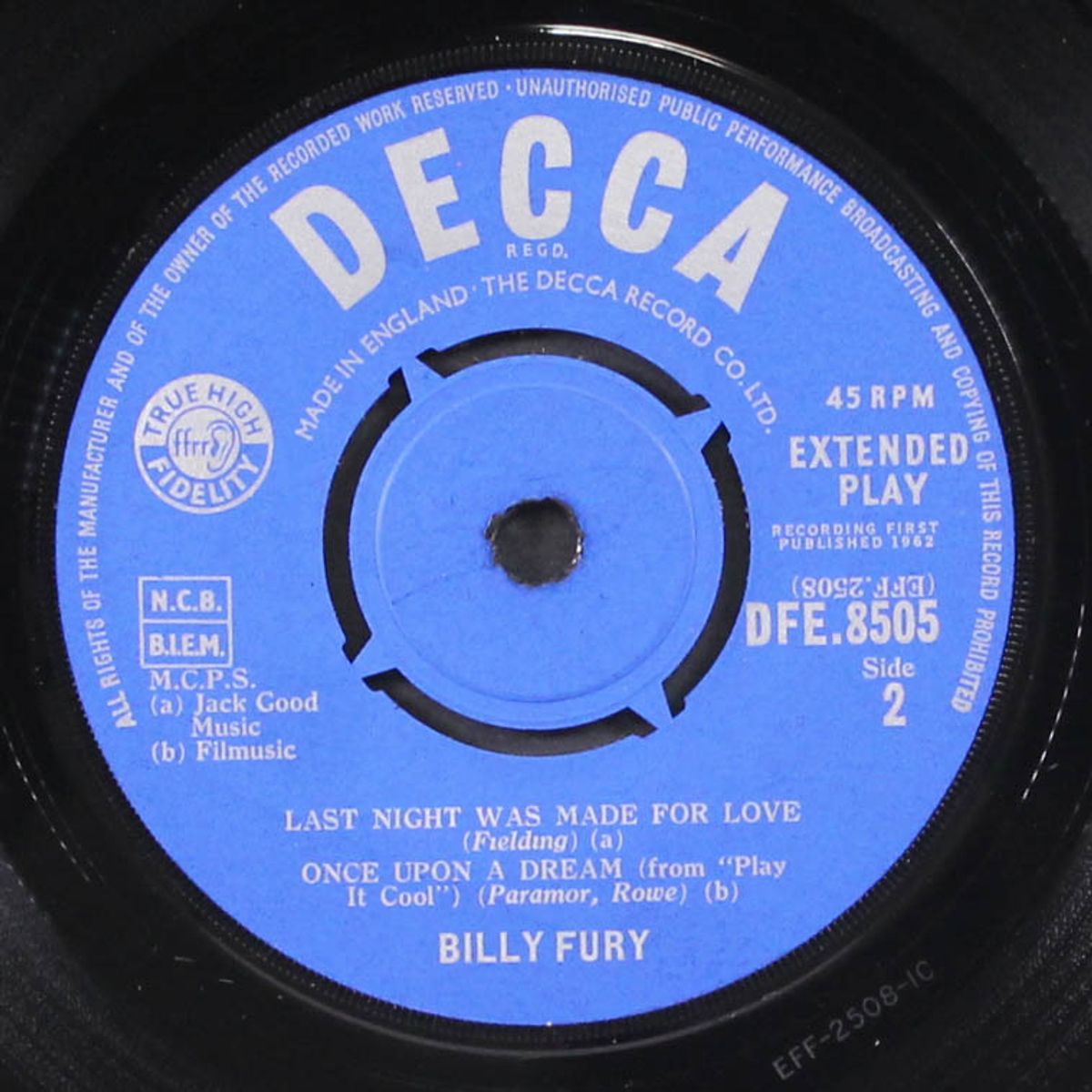 hits by BILLY FURY