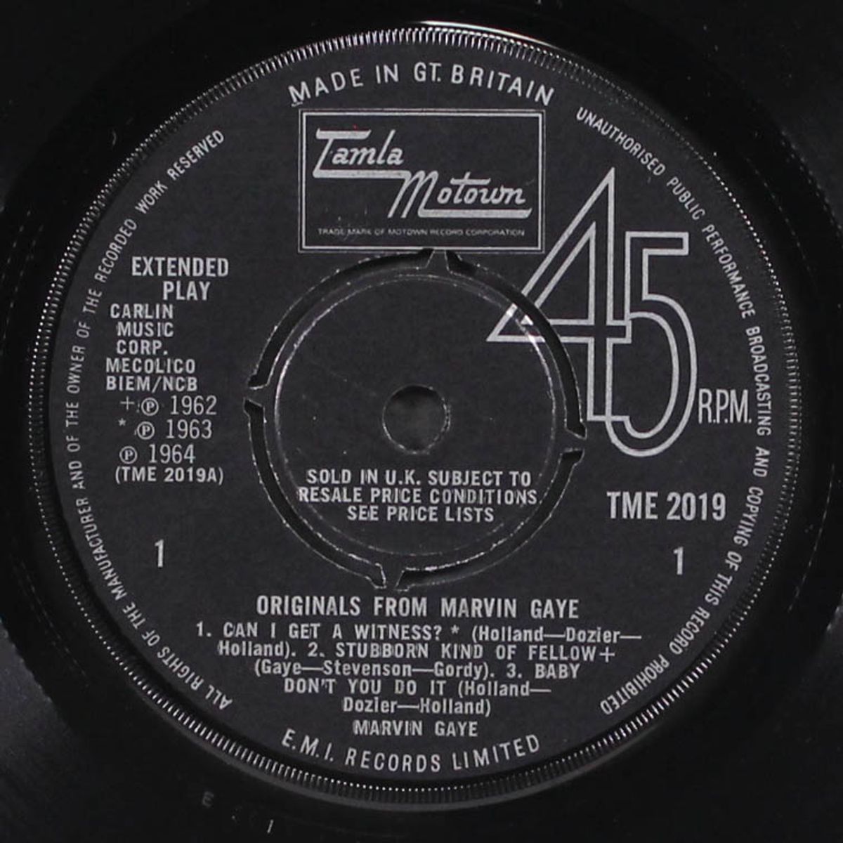 originals from marvin gaye by MARVIN GAYE