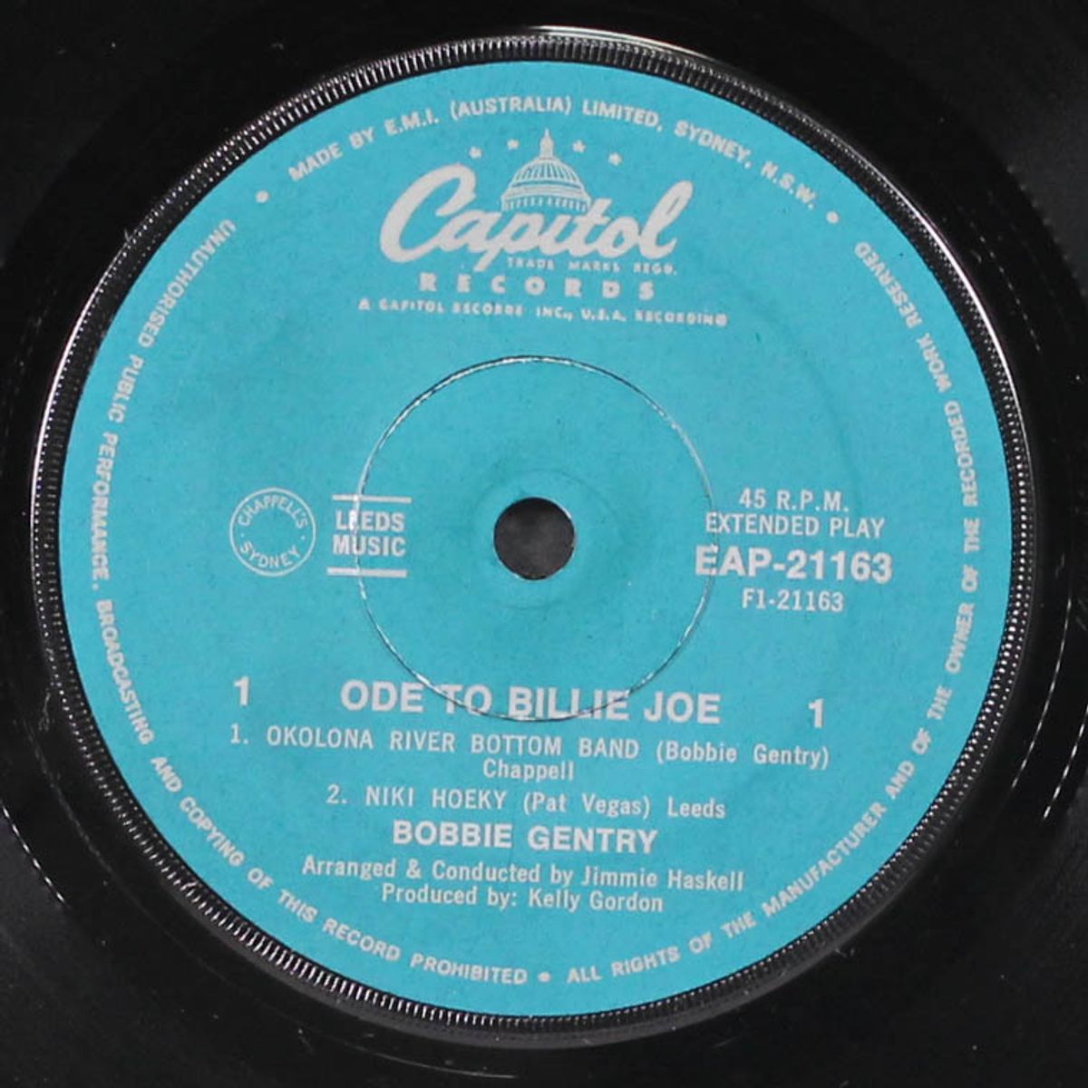 ode to billie joe by BOBBIE GENTRY