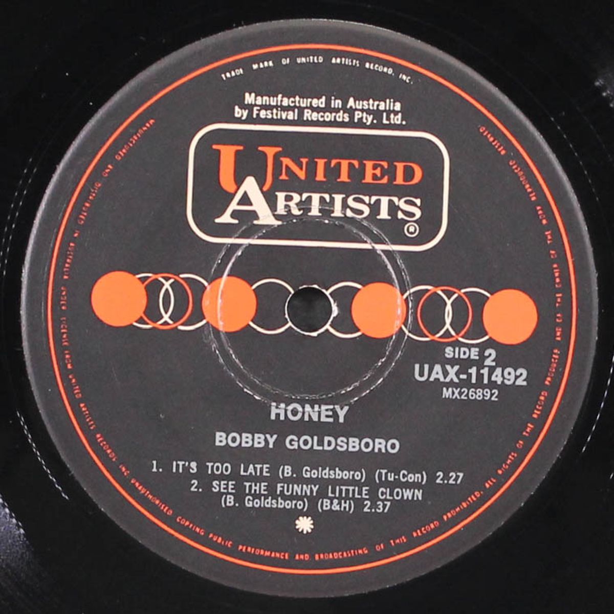 honey by BOBBY GOLDSBORO