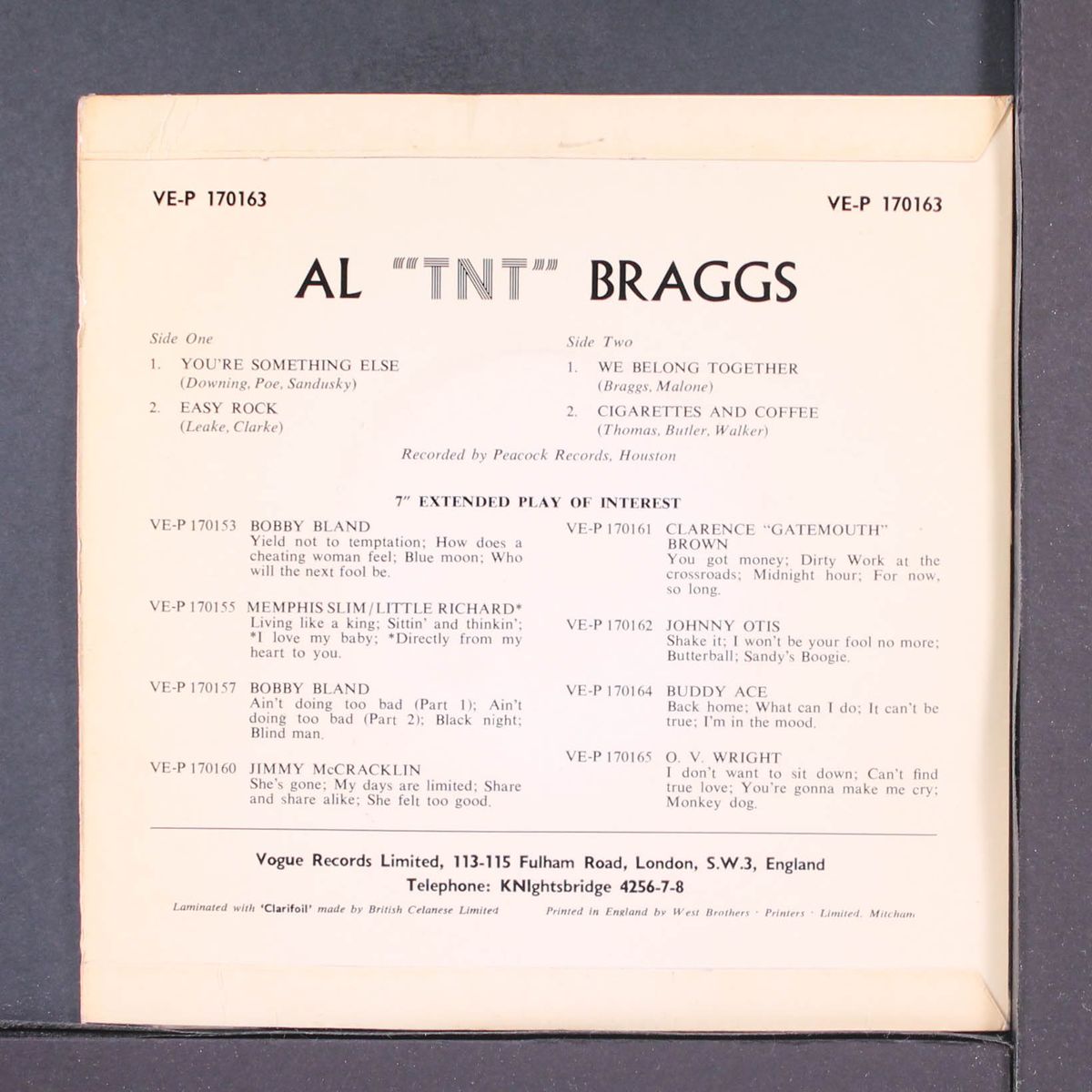al 'tnt' braggs by AL 'TNT' BRAGGS