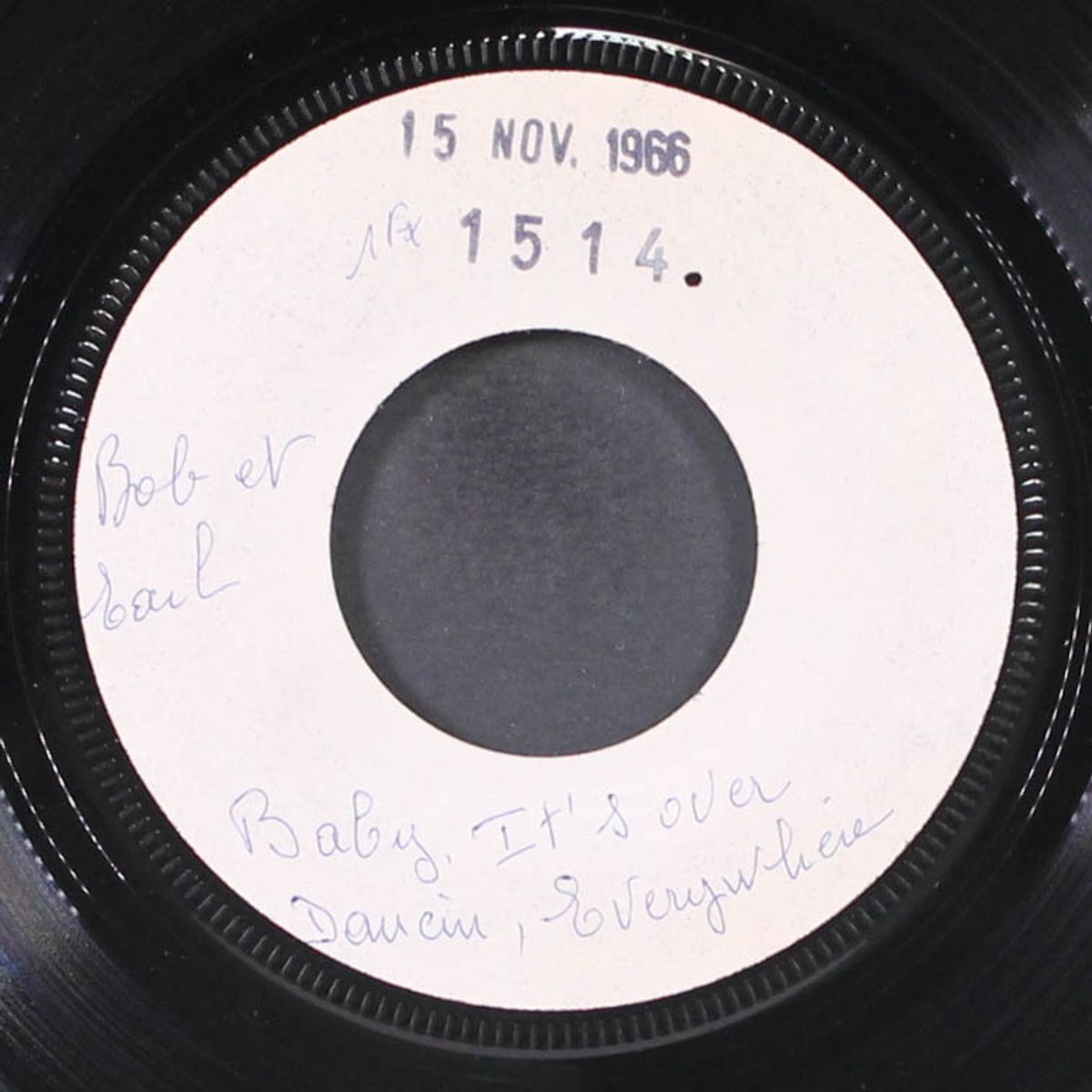 baby it's over by BOB & EARL