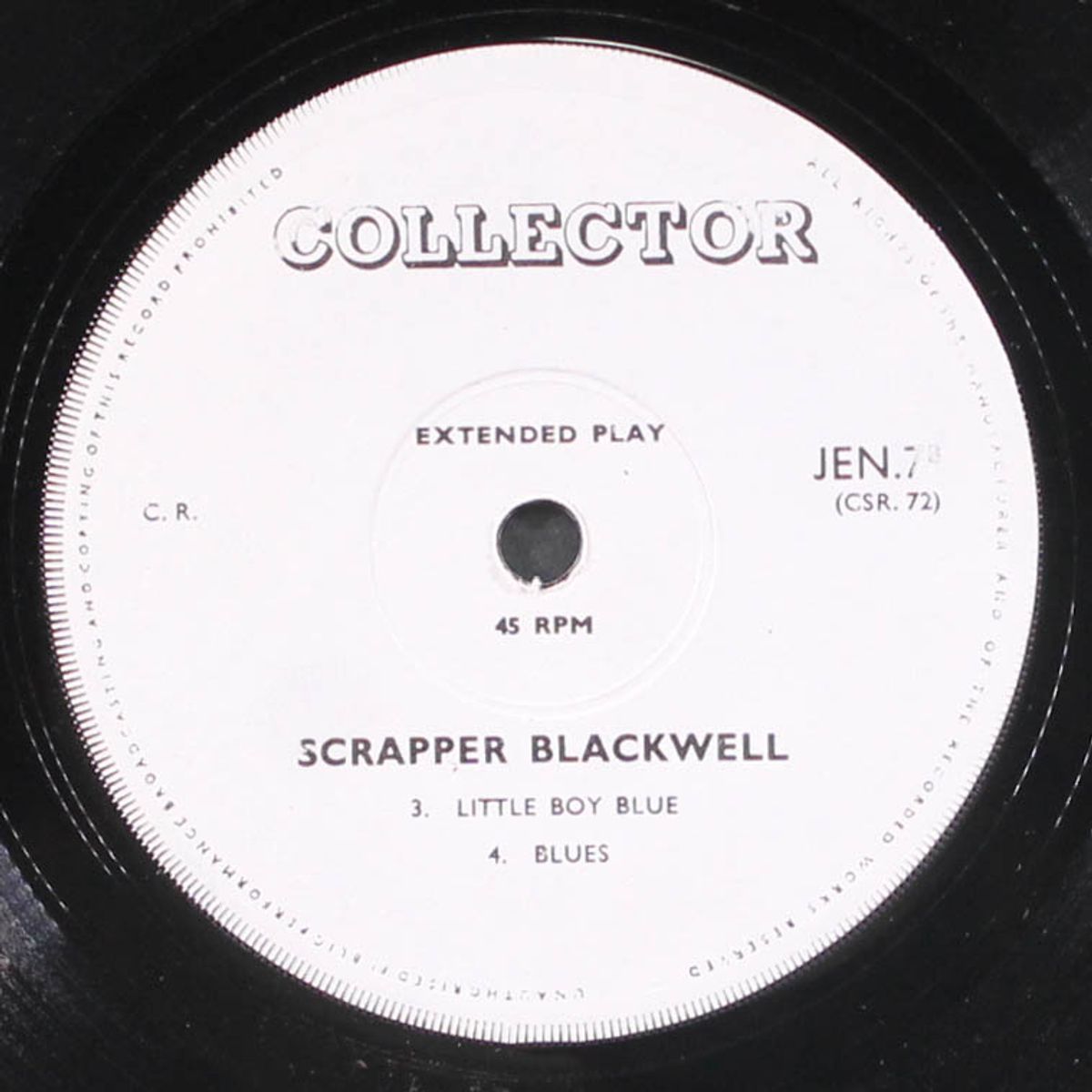 longtime blues by SCRAPPER BLACKWELL