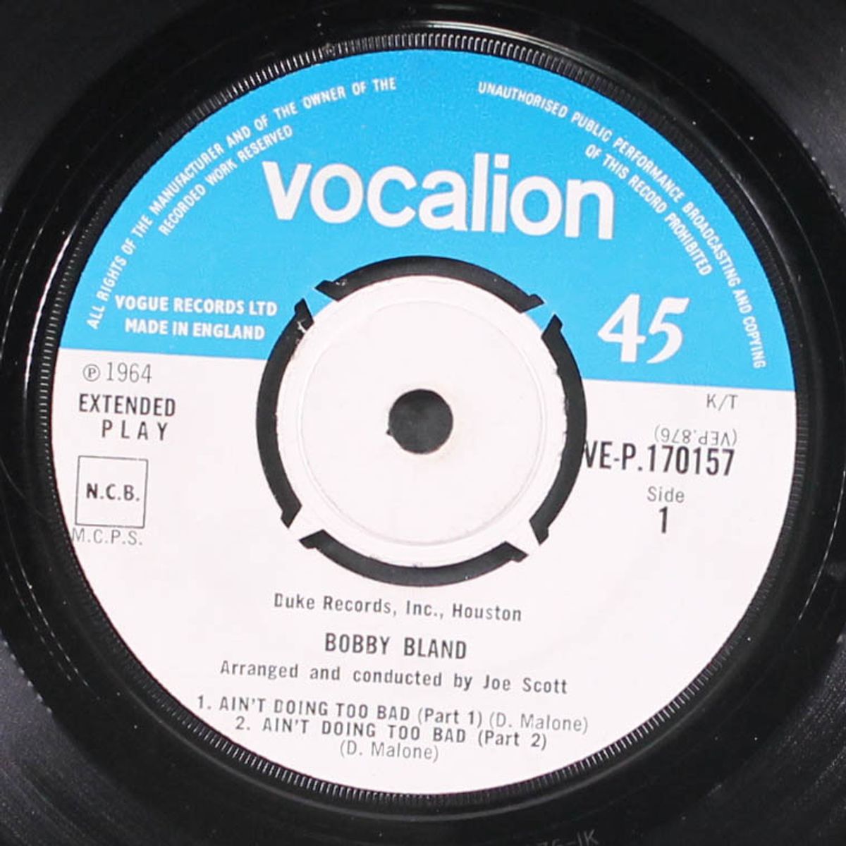 sings by BOBBY BLAND