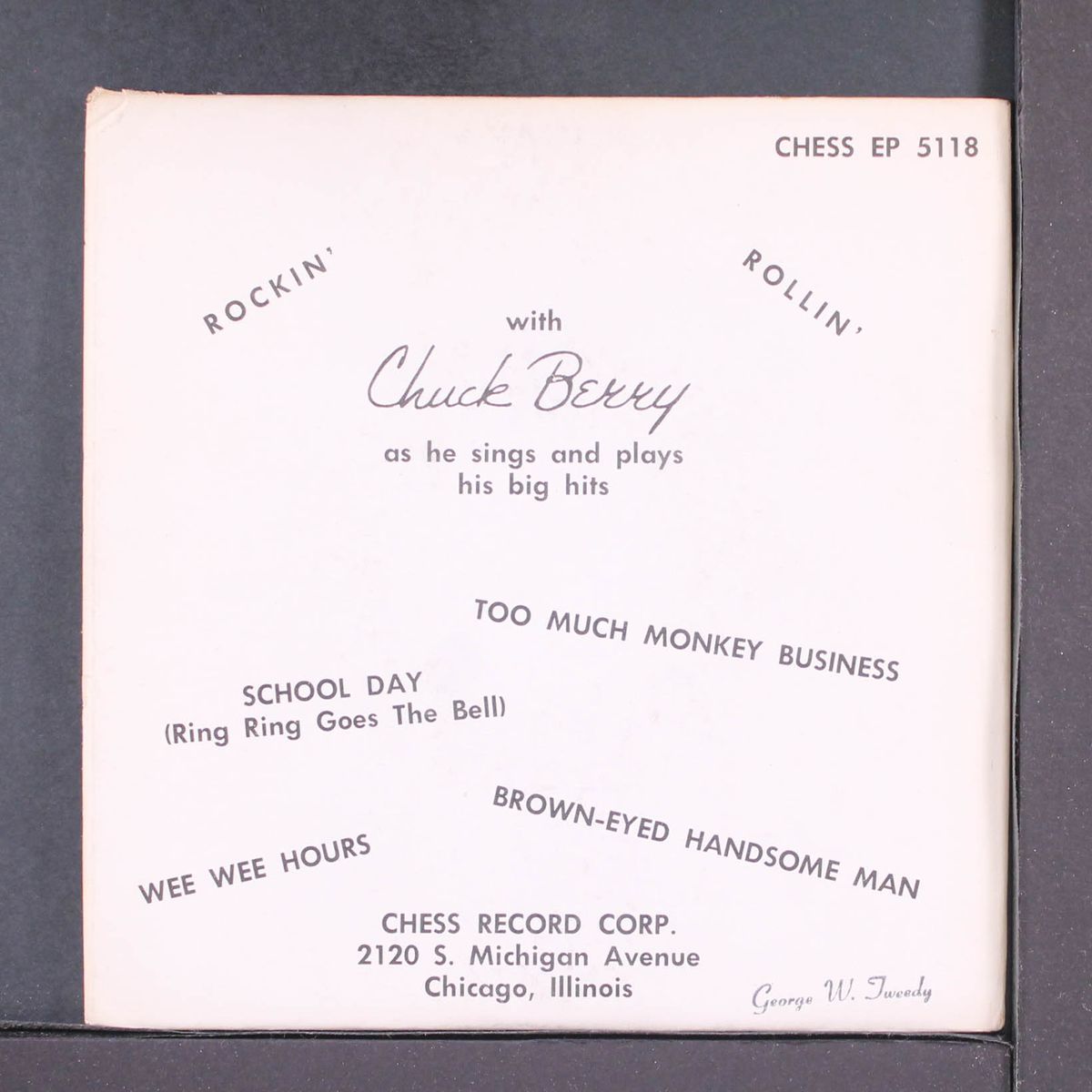 after school session by CHUCK BERRY