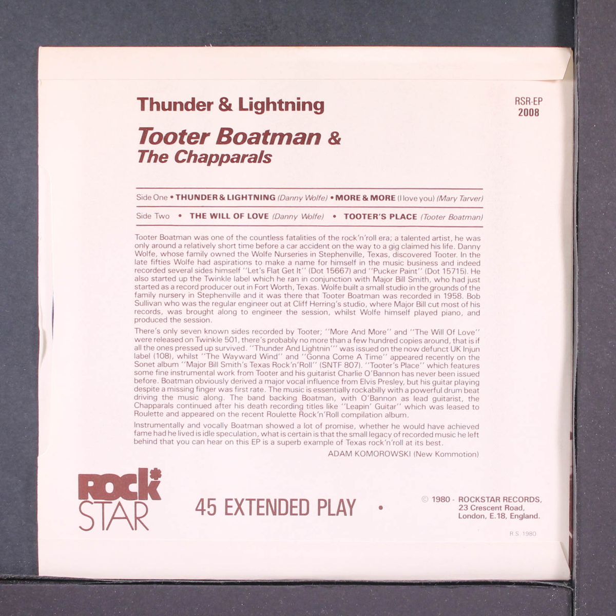 thunder & lightning +3 by TOOTER BOATMAN