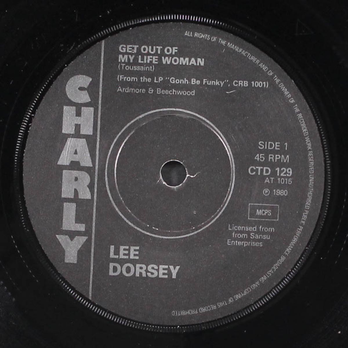 get out of my life woman by LEE DORSEY