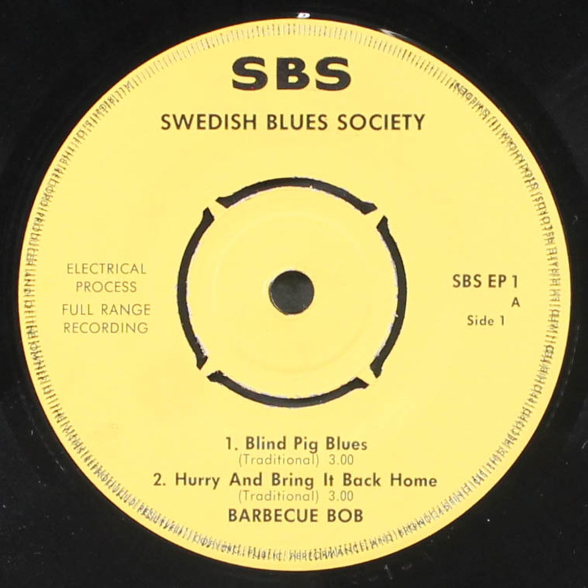 the great country blues singers by BARBECUE BOB