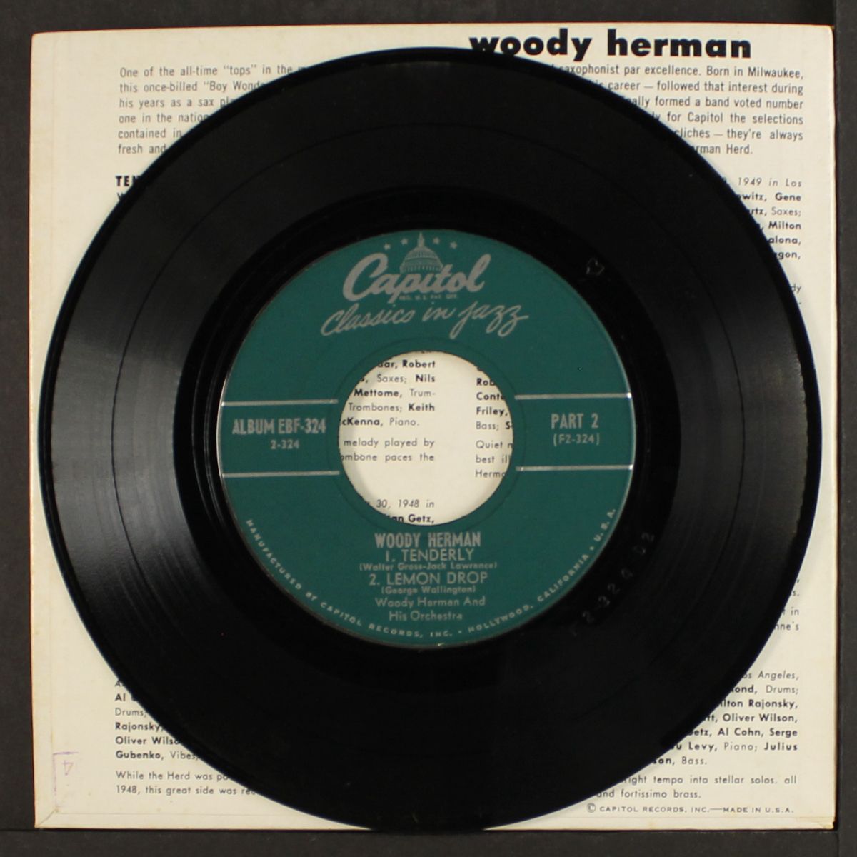 woody herman by WOODY HERMAN