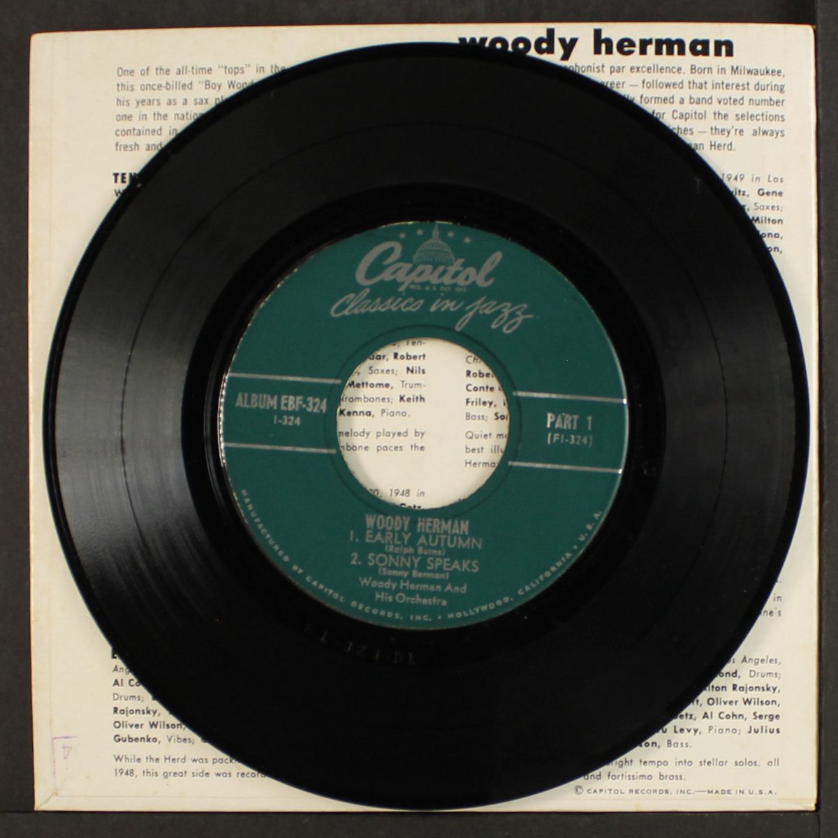 woody herman by WOODY HERMAN