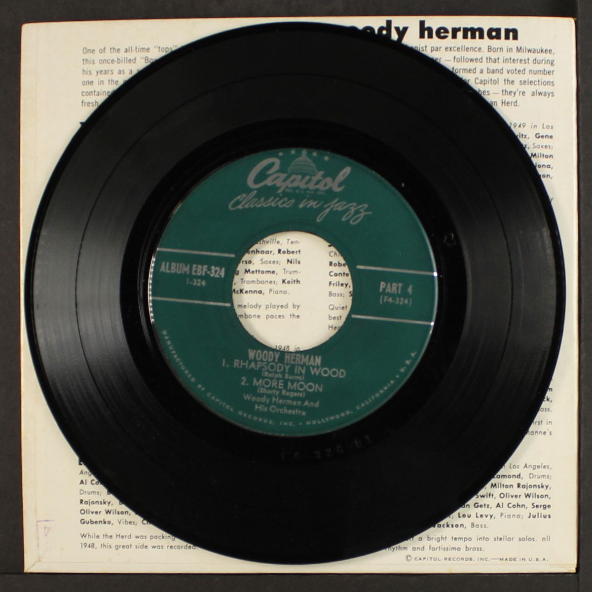 woody herman by WOODY HERMAN