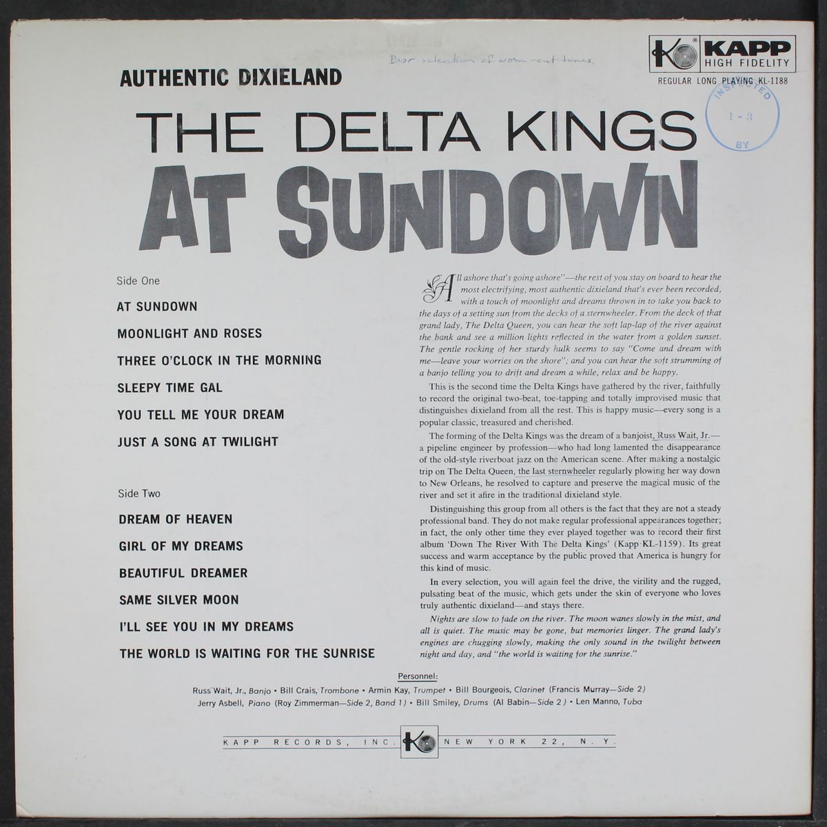 at sundown by DELTA KINGS