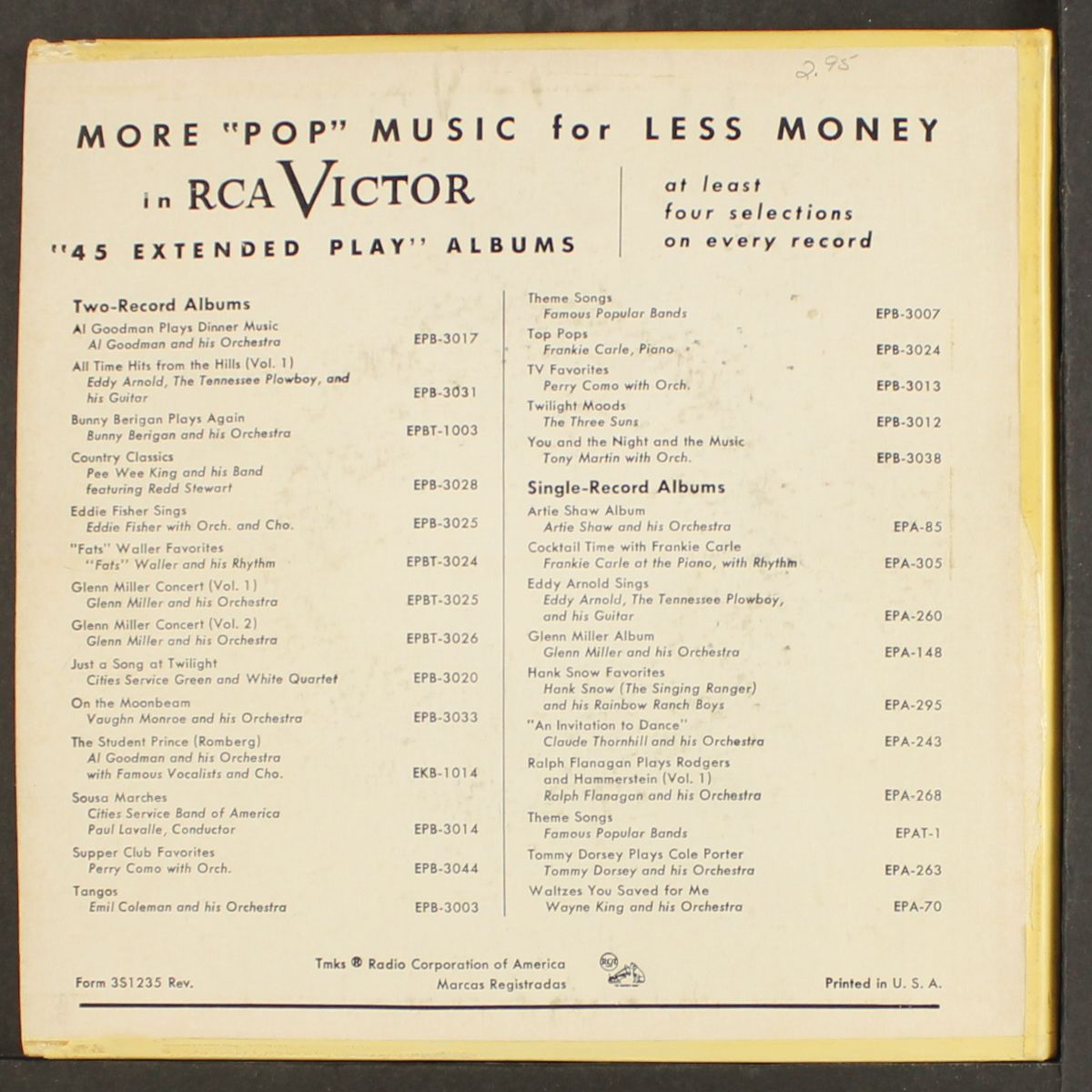 the great music themes of television by HUGO WINTERHALTER