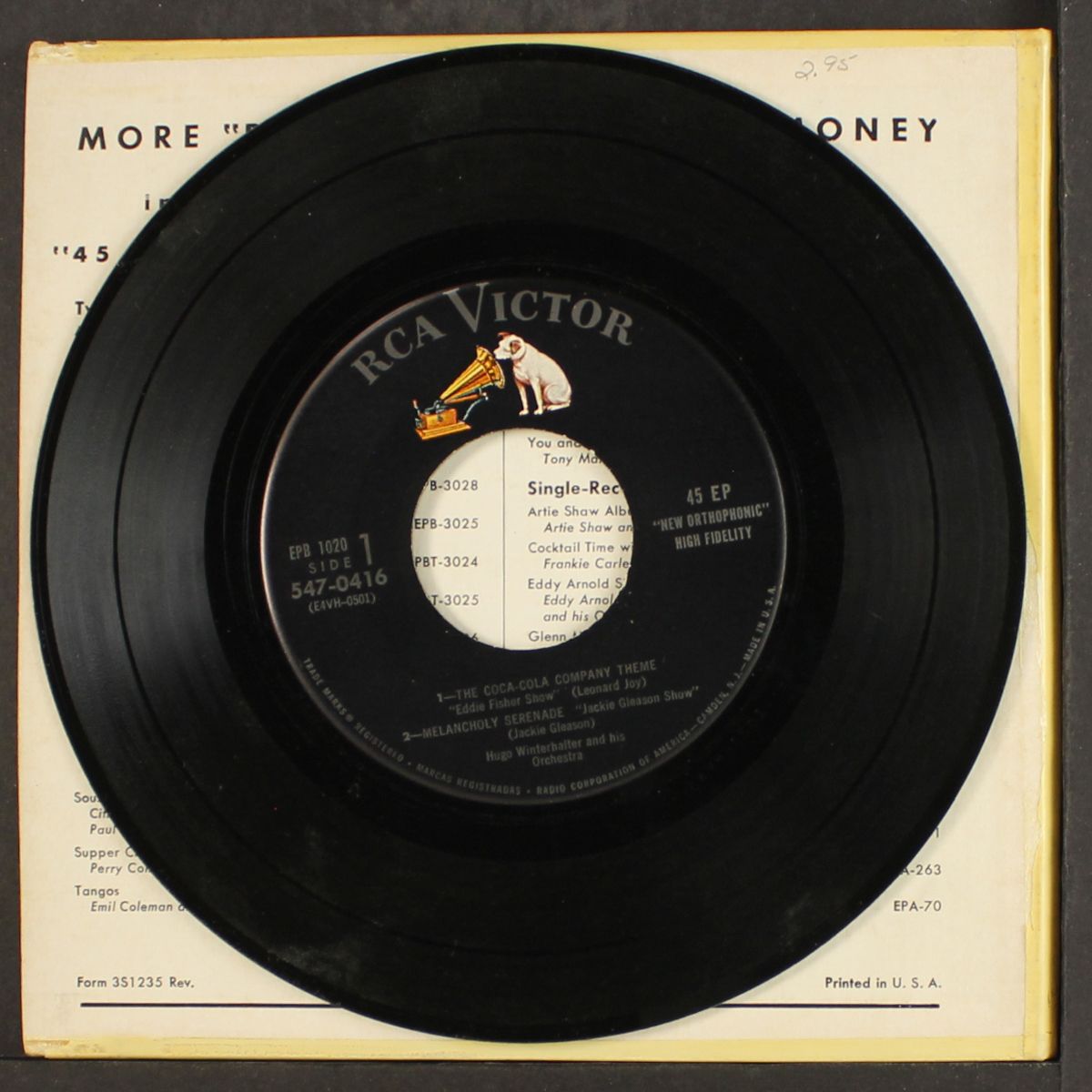 the great music themes of television by HUGO WINTERHALTER