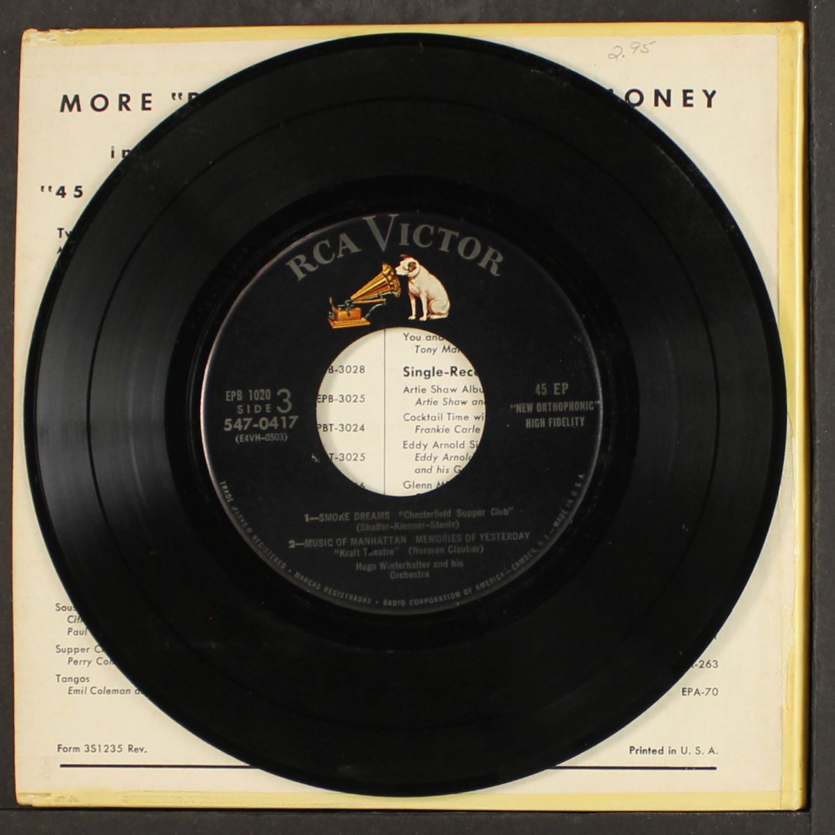the great music themes of television by HUGO WINTERHALTER