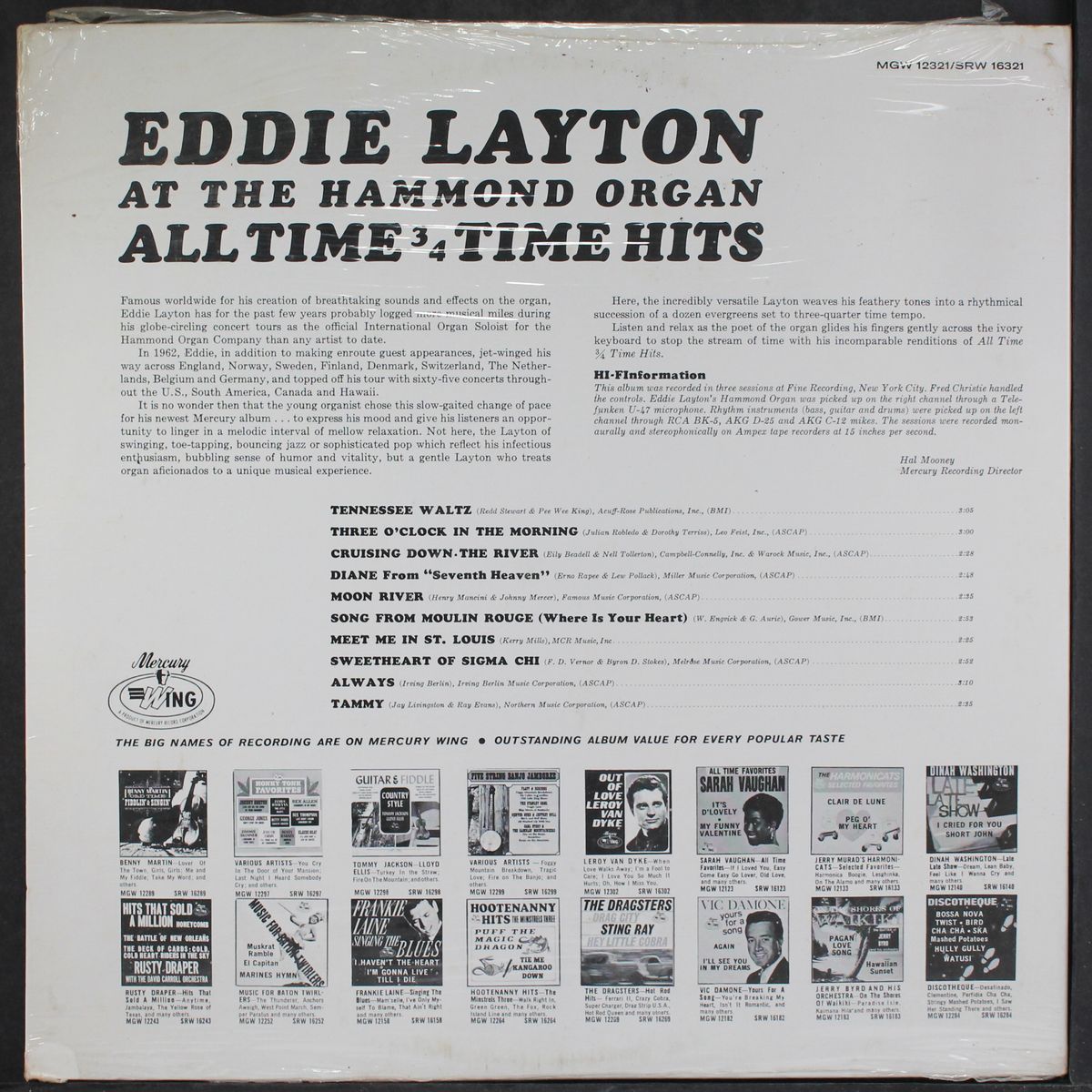 all time 3/4 time hits by EDDIE LAYTON