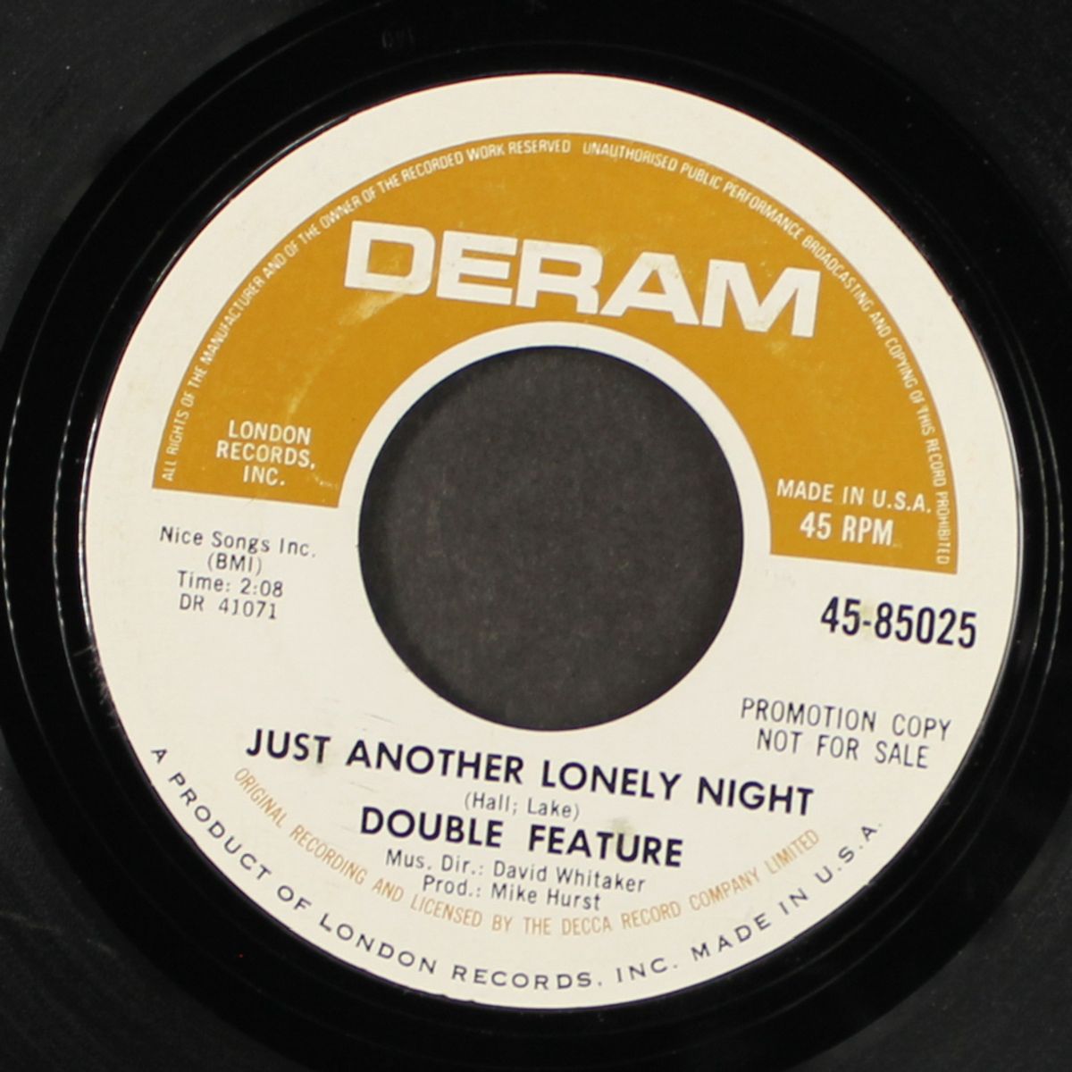 handbags & glad rags / just another lonely night by DOUBLE FEATURE