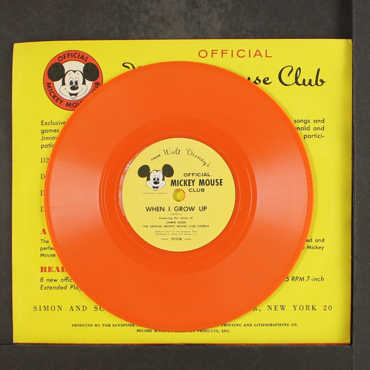 picture house song / when i grow up by MICKEY MOUSE CLUB