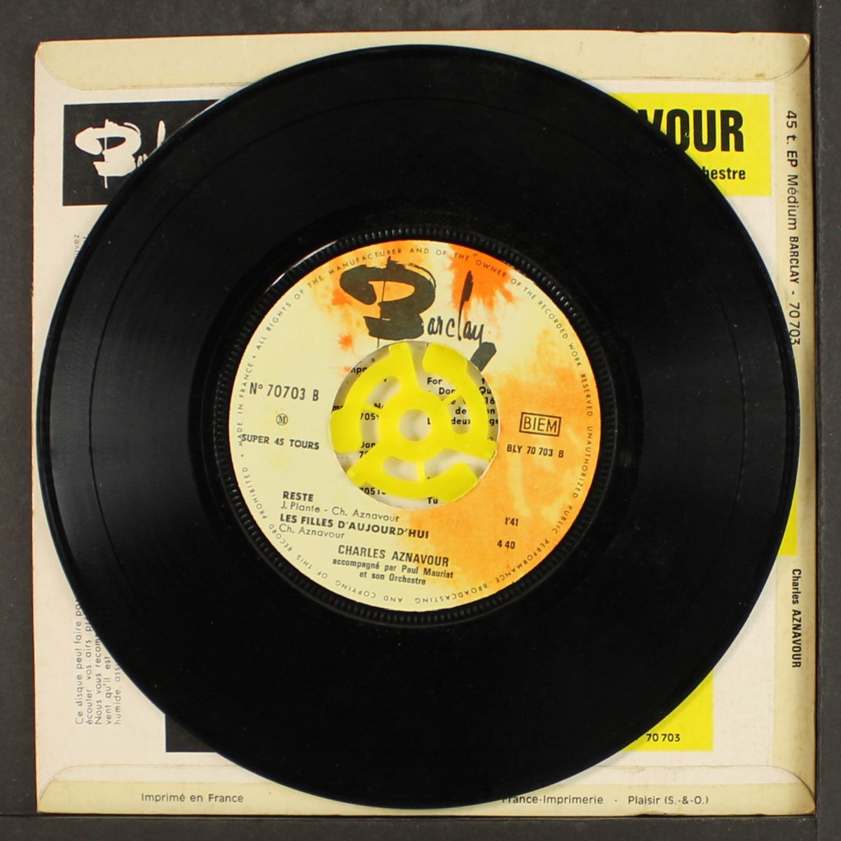 le toreador / +3 by CHARLES AZNAVOUR