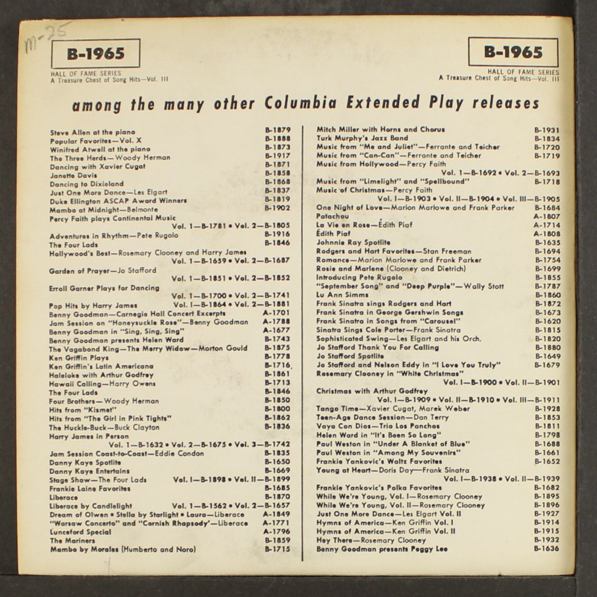 a treasure chest of song hits, vol. 3 by VARIOUS