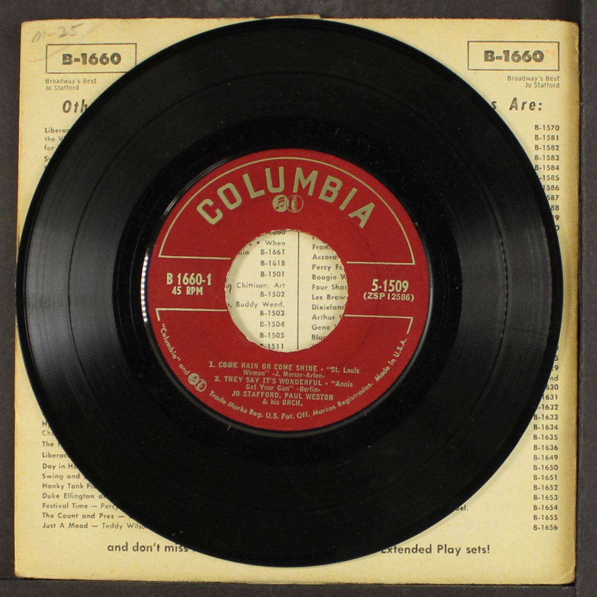 broadway's best by JO STAFFORD