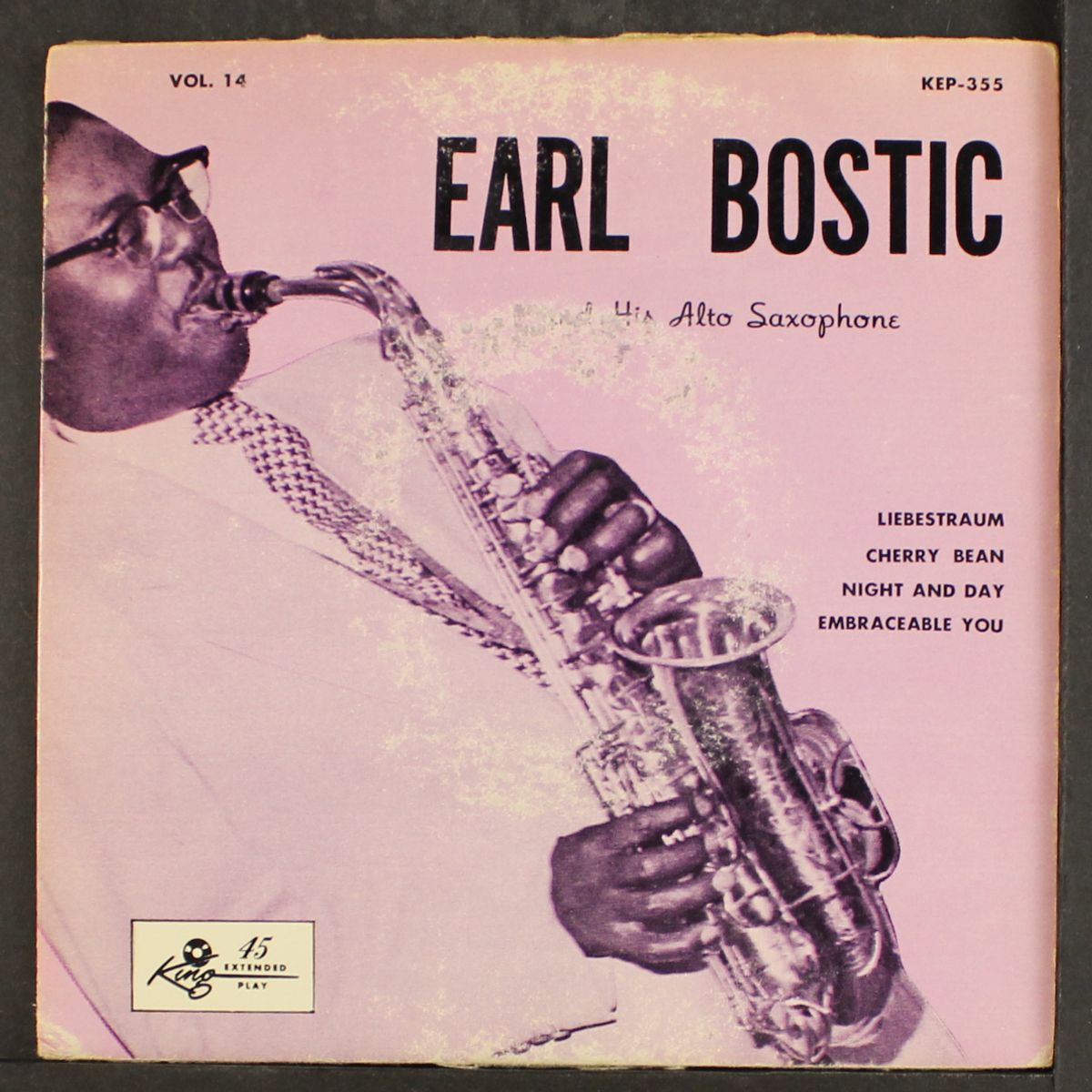 and his alto saxophone, vol. 14 by EARL BOSTIC