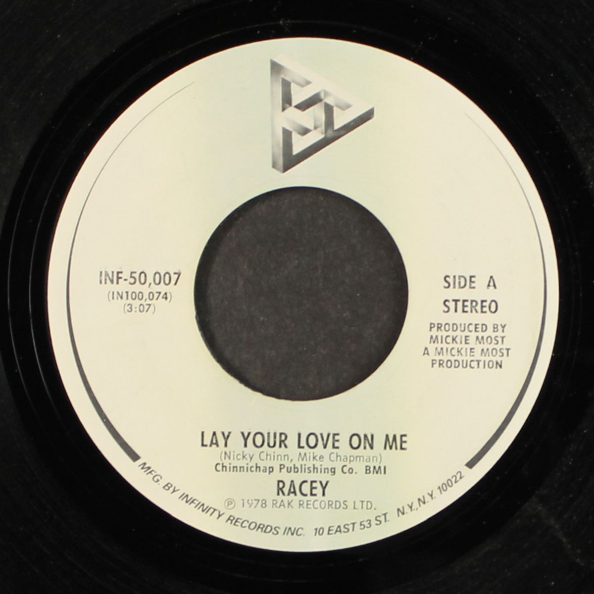 lay your love on me / i believed you by RACEY