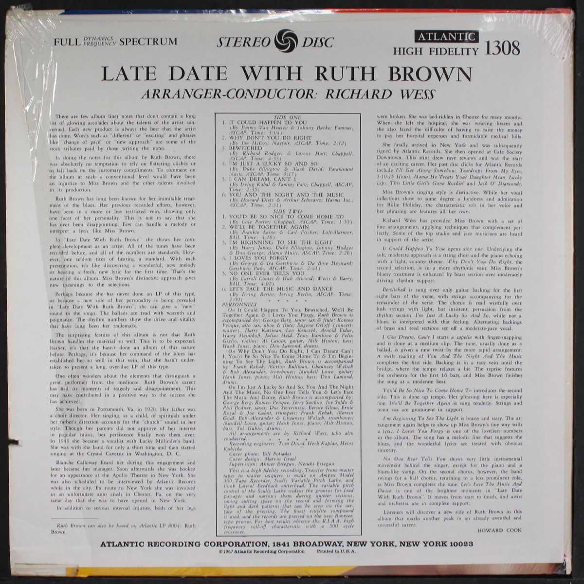 late date with ruth brown by RUTH BROWN
