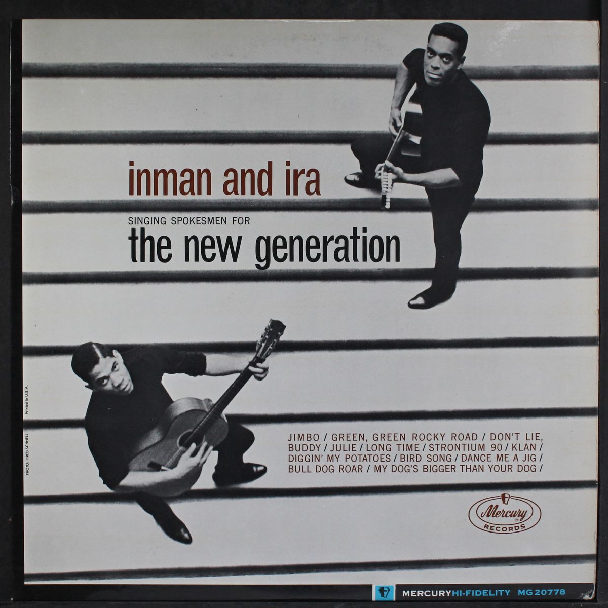 singing spokesmen for the new generation by INMAN & IRA