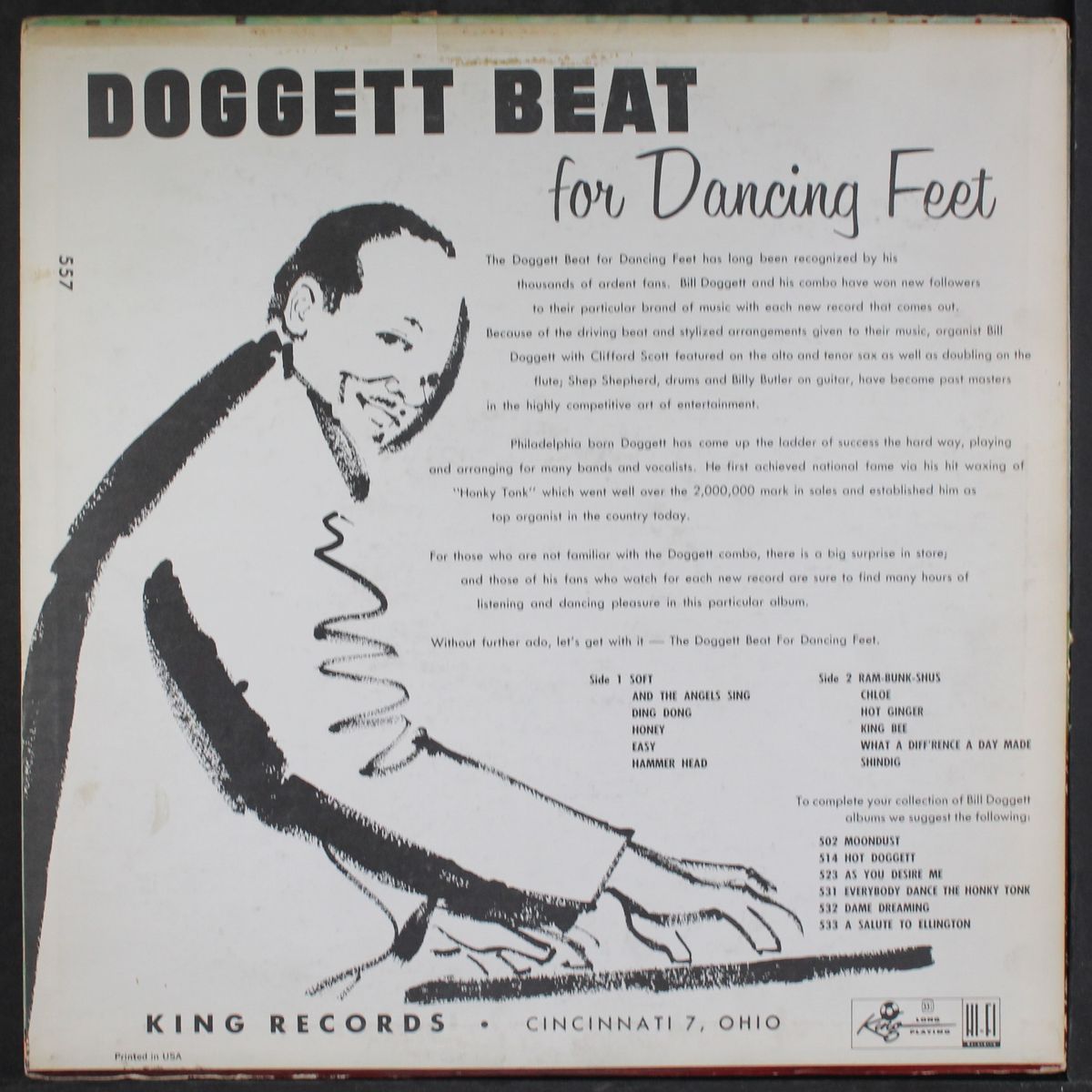 doggett beat for dancing feet by BILL DOGGETT