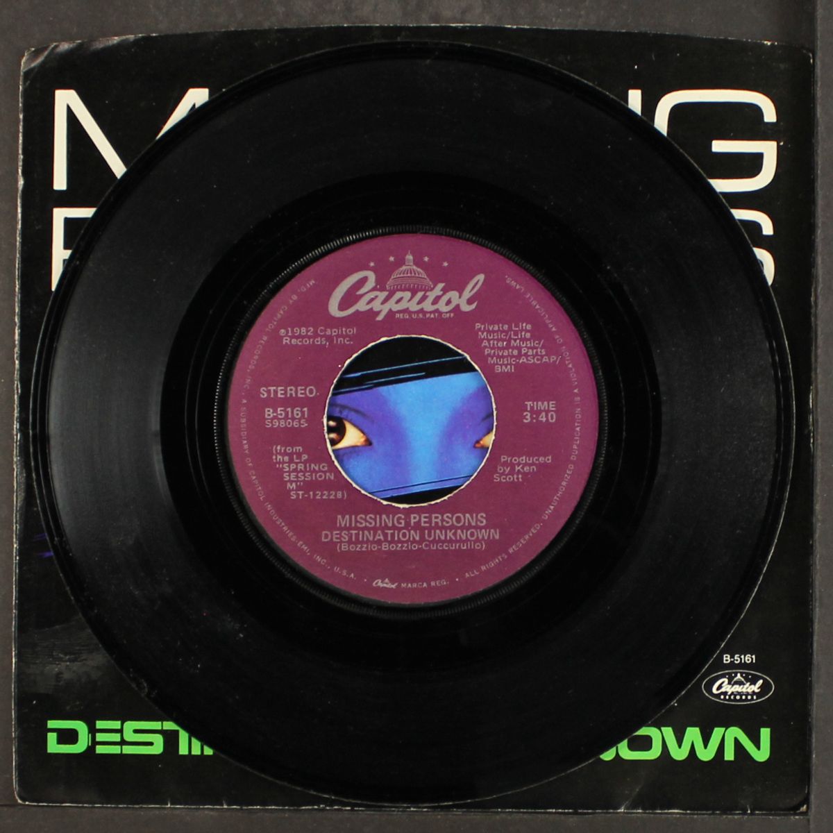 destination unknown / no way out by MISSING PERSONS