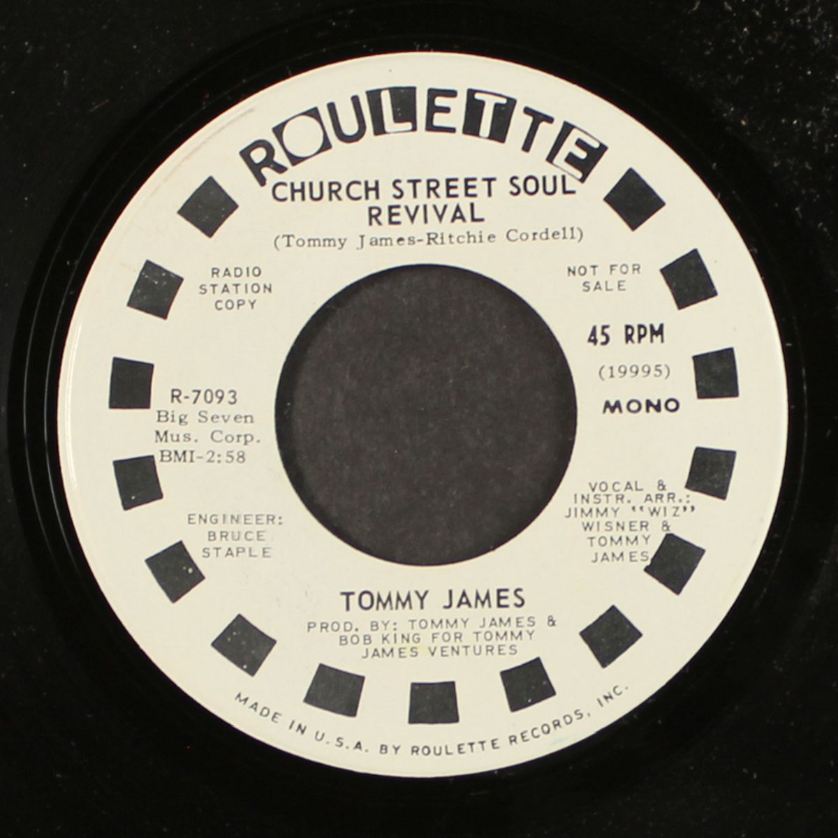 church street soul revival / mono by TOMMY JAMES