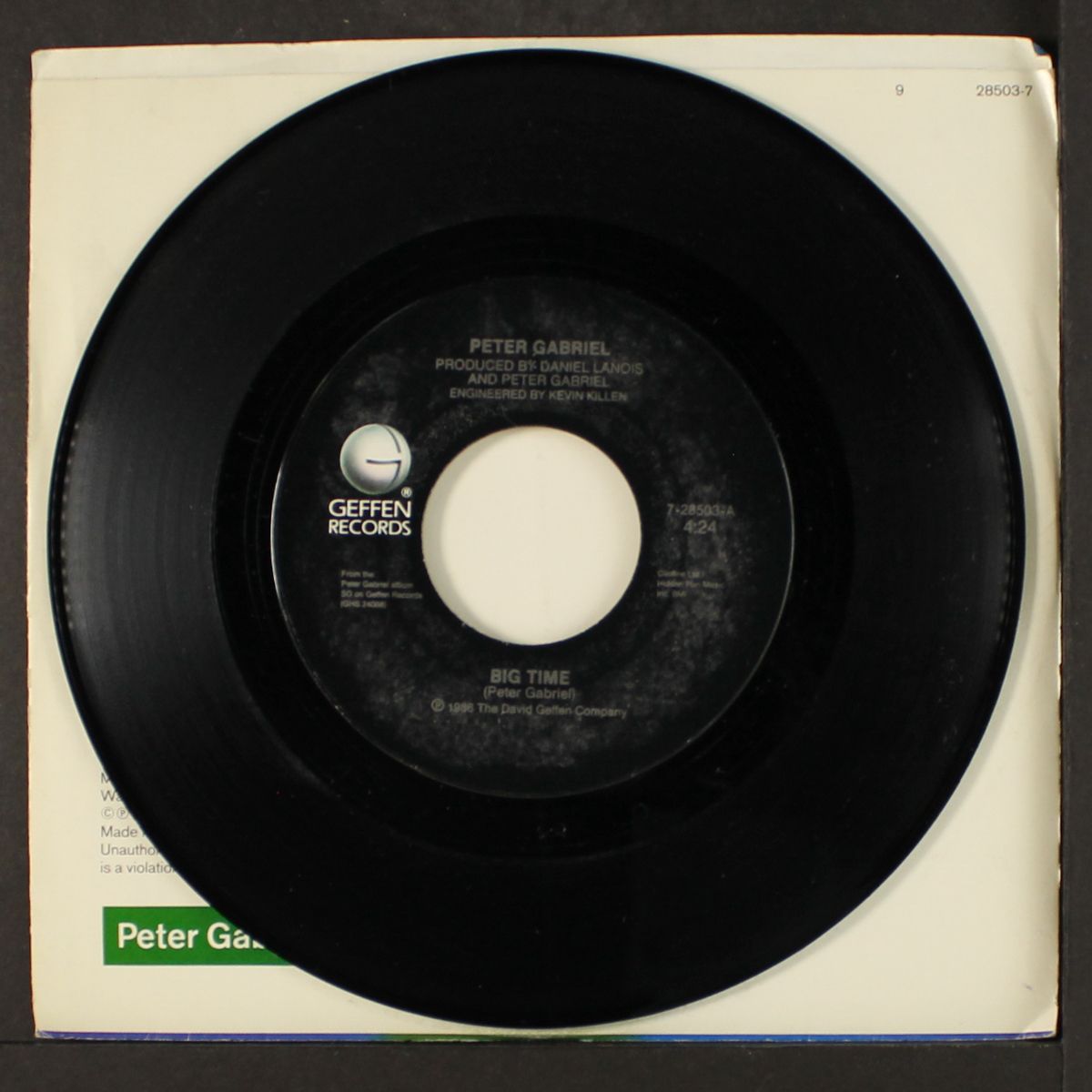 big time / we do what we're told by PETER GABRIEL