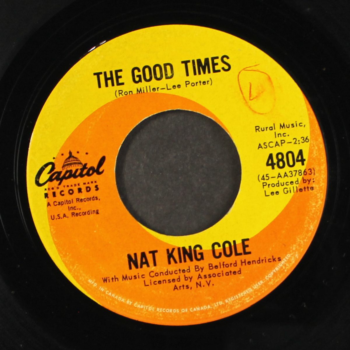 ramblin' rose / the good times by NAT KING COLE