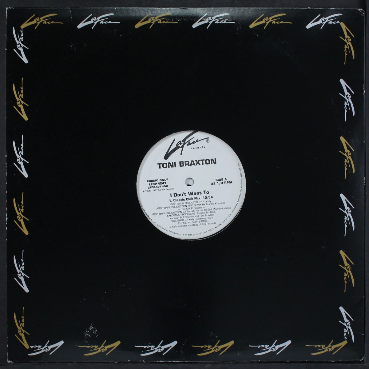 i don't want to / extended by TONI BRAXTON
