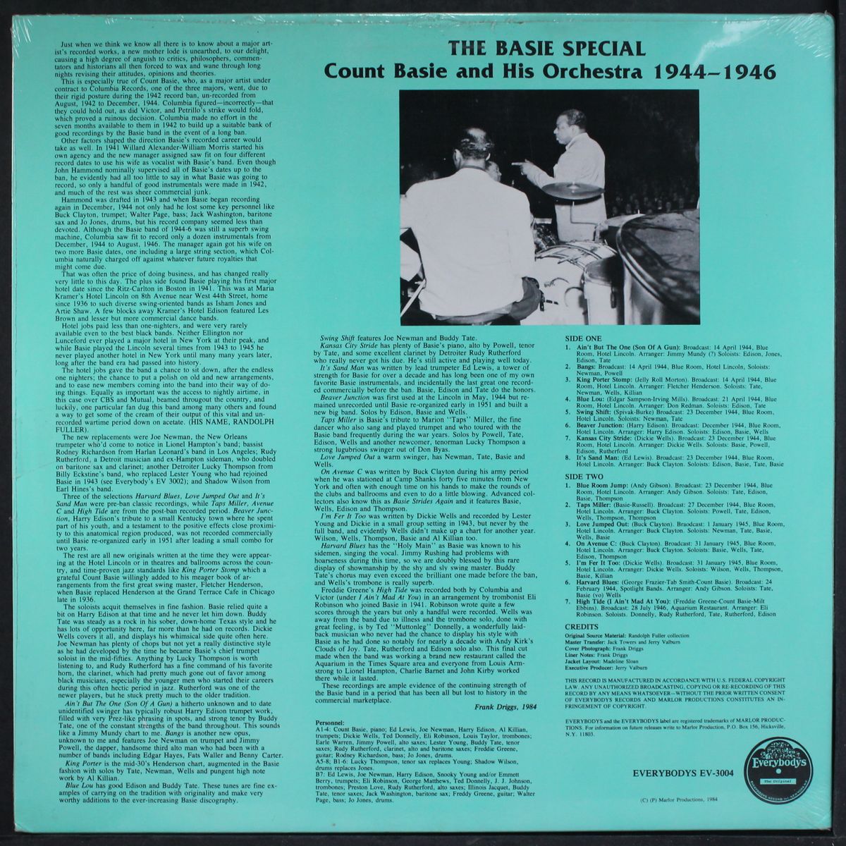 the basie special by COUNT BASIE